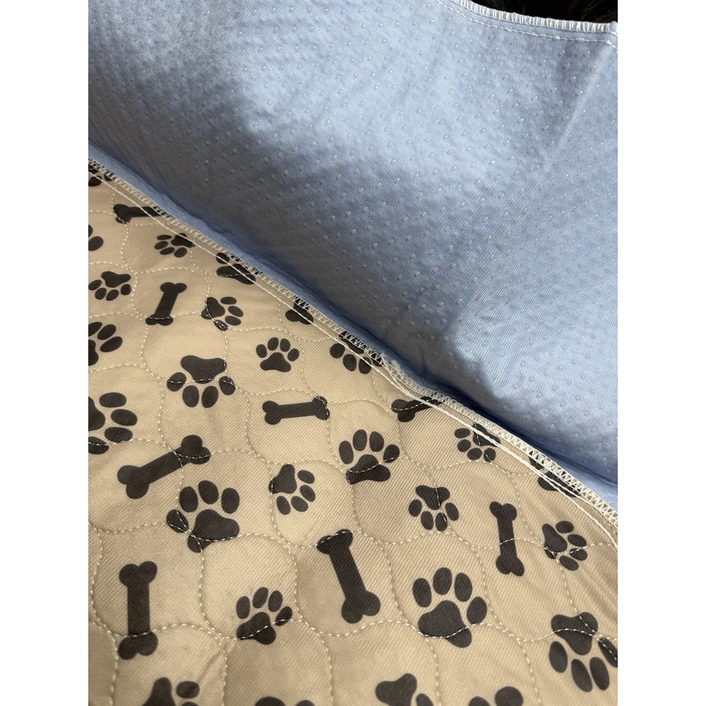 2 Pack Washable Pee Pads for Dogs Reusable Puppy Pads